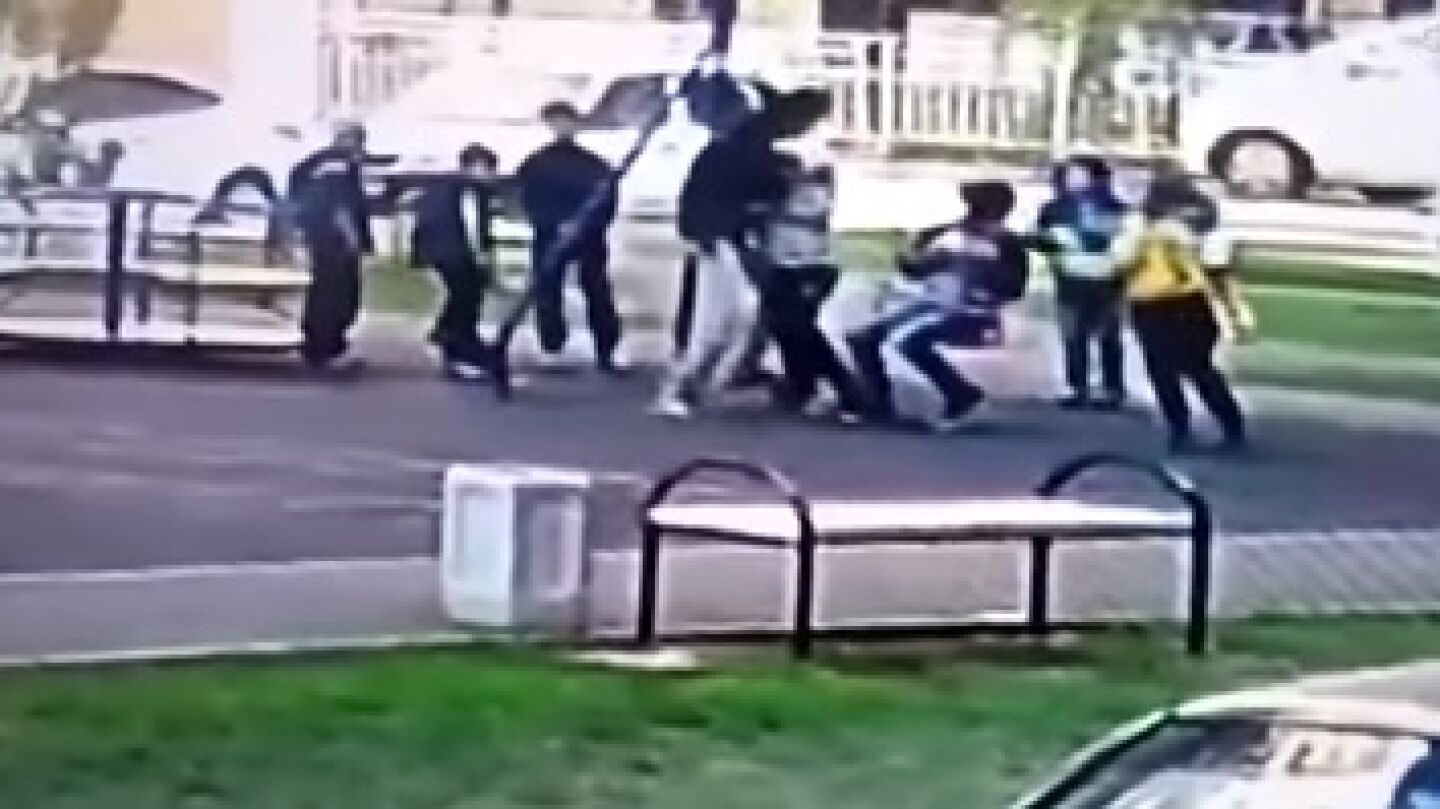 Un padre golpea a un ni&ntilde;o en Krasnodar