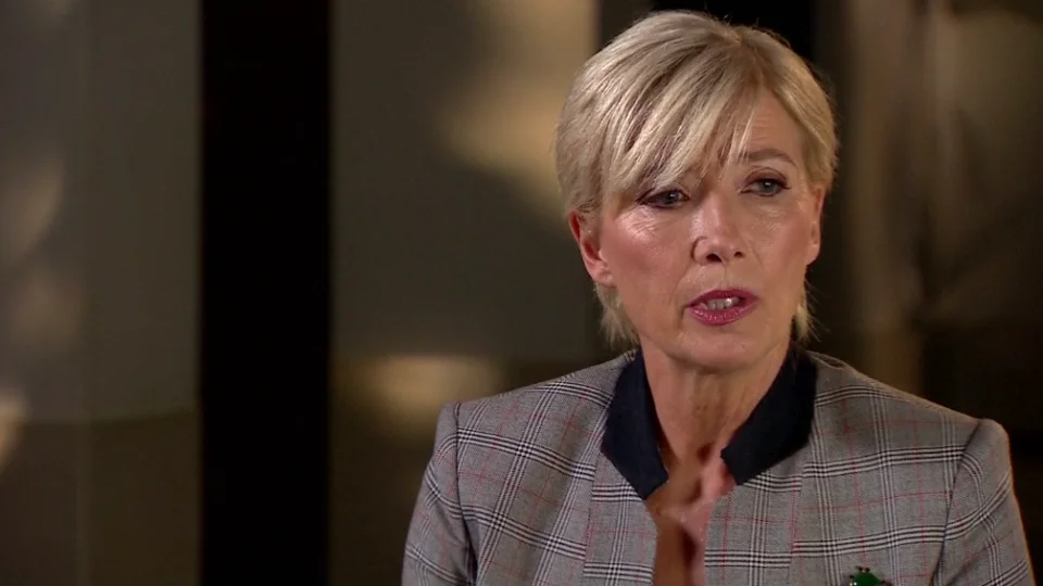 La actriz Emma Thompson