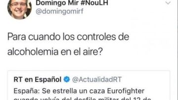 El polémico tuit de Domingo Mir tras la muerte de Borja Aybar