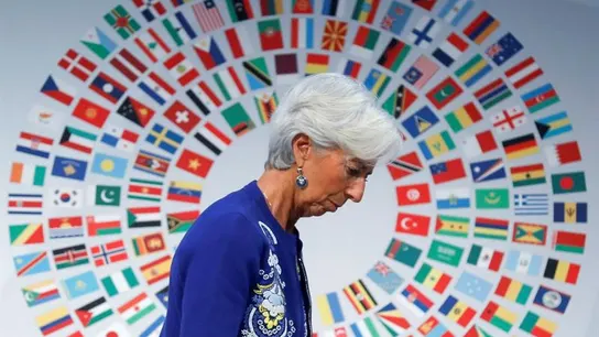La directora gerente del Fondo Monetario Internacional (FMI), Christine Lagarde La directora gerente del Fondo Monetario Internacional (FMI), Christine Lagarde