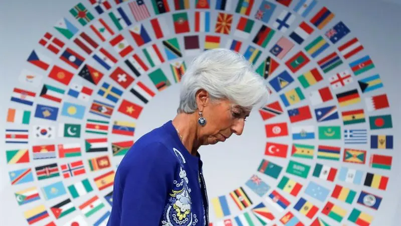 La directora gerente del Fondo Monetario Internacional (FMI), Christine Lagarde