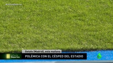 El césped del Coliseum, a examen en el partido contra el Real Madrid