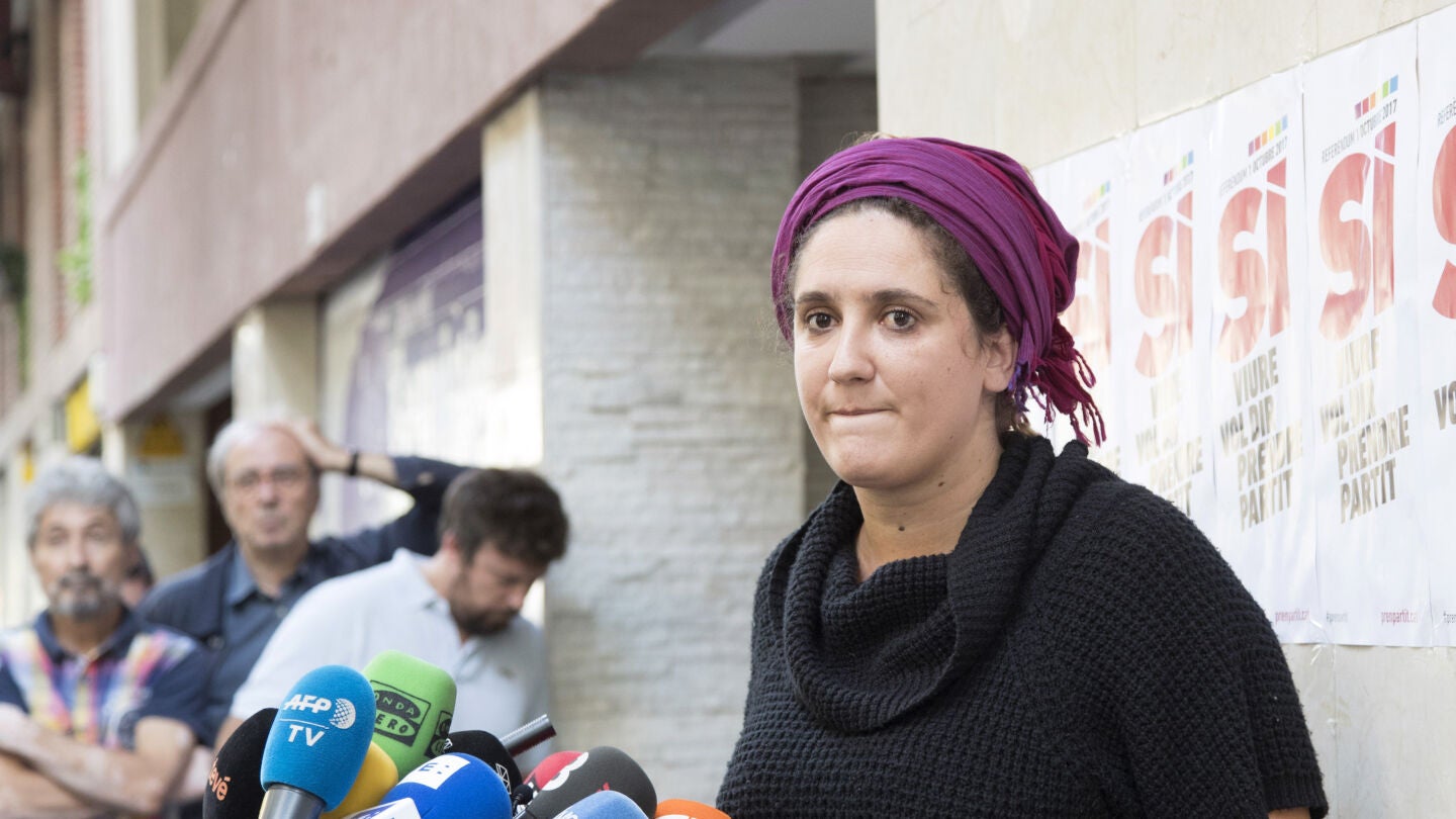 Nuria Gibert, Portavoz del secretariado nacional de CUP 