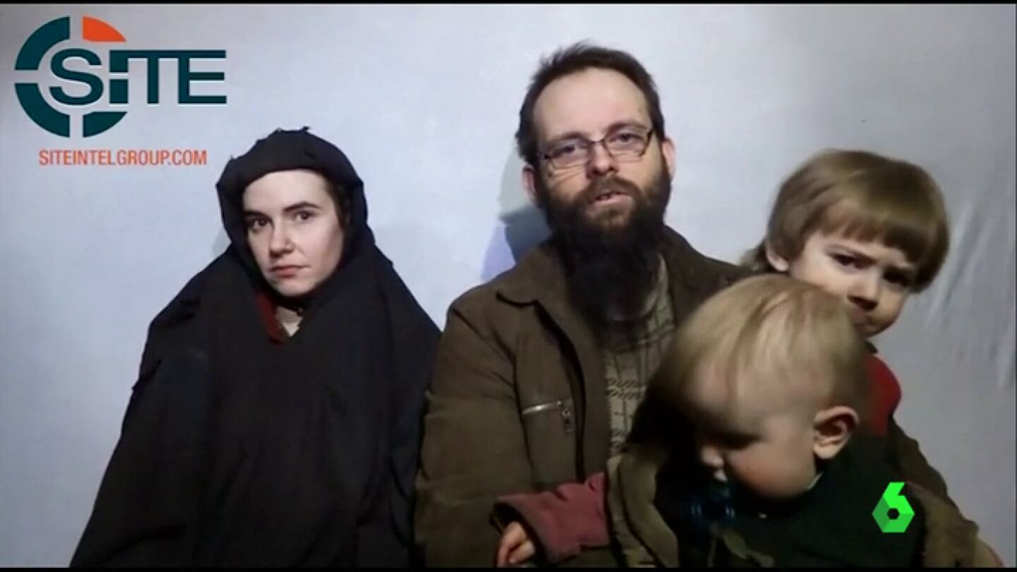 La familia Boyle, secuestrados durante cinco a&ntilde;os por los talibanes