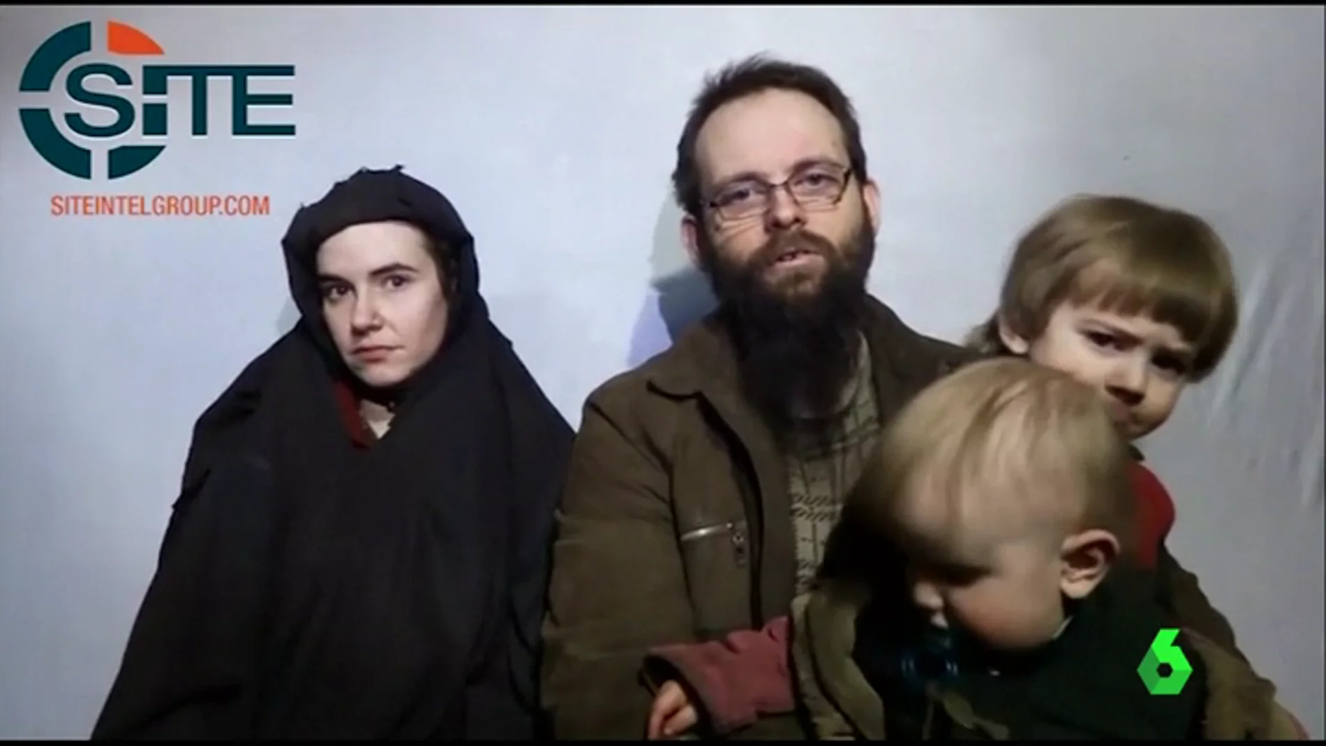 La familia Boyle, secuestrados durante cinco años por los talibanes