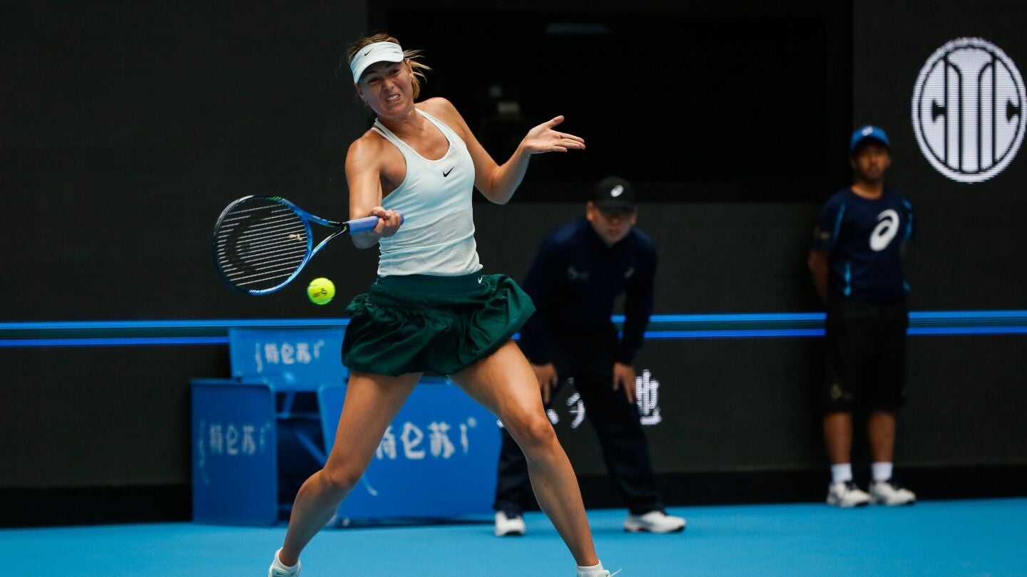 Sharapova jugar&aacute; con Sabalenka su primera final tras reaparecer