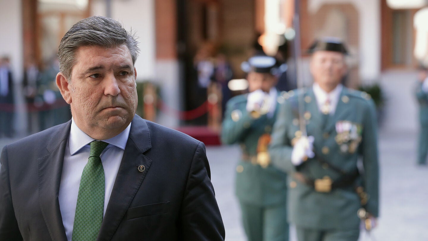 El director general de la Guardia Civil, Jos&eacute; Manuel Holgado