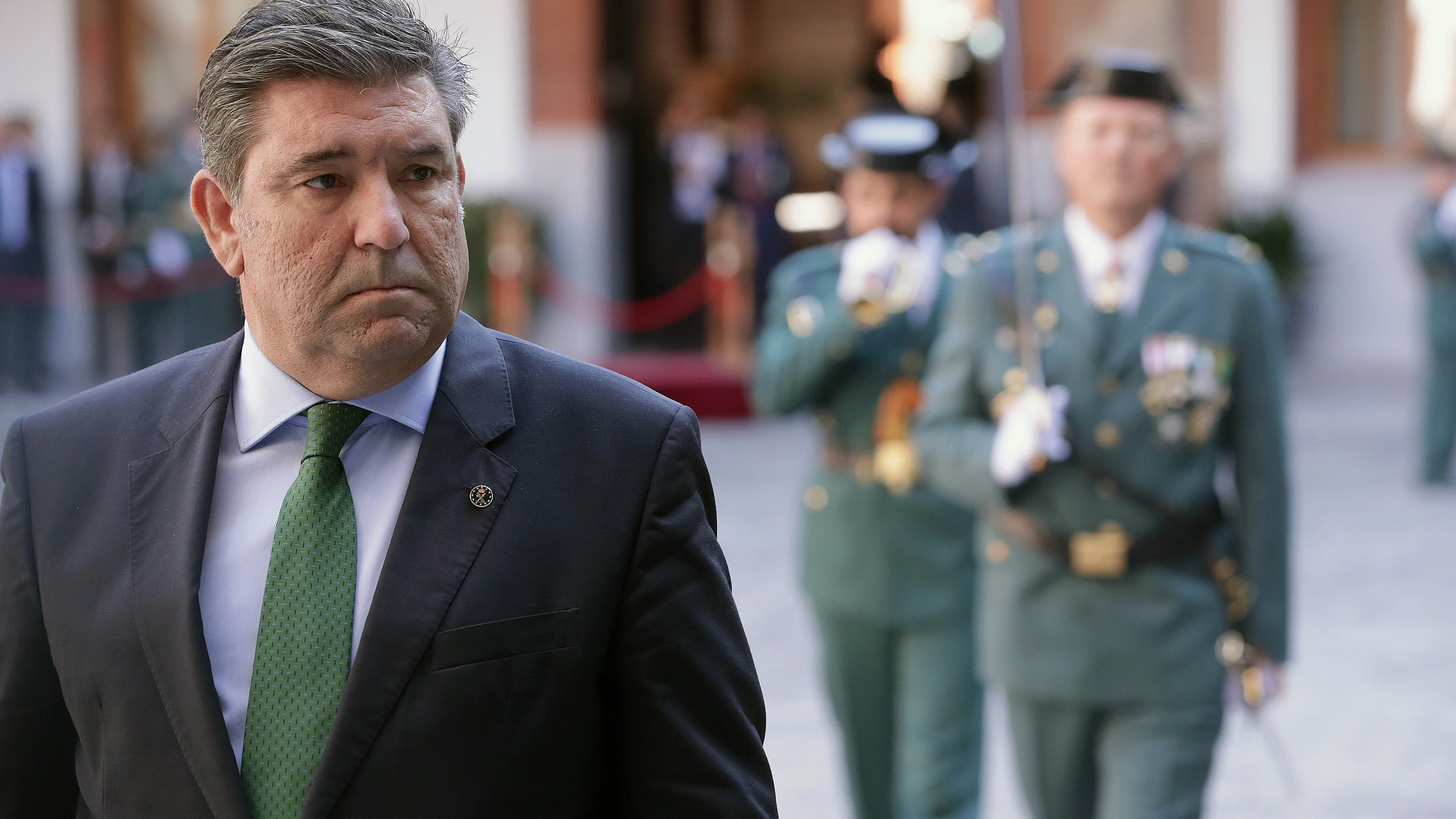 El director general de la Guardia Civil, José Manuel Holgado