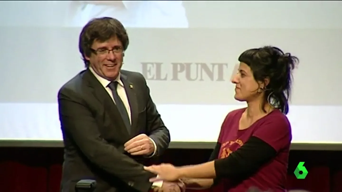Carles Puigdemont y Anna Gabriel Carles Puigdemont y Anna Gabriel