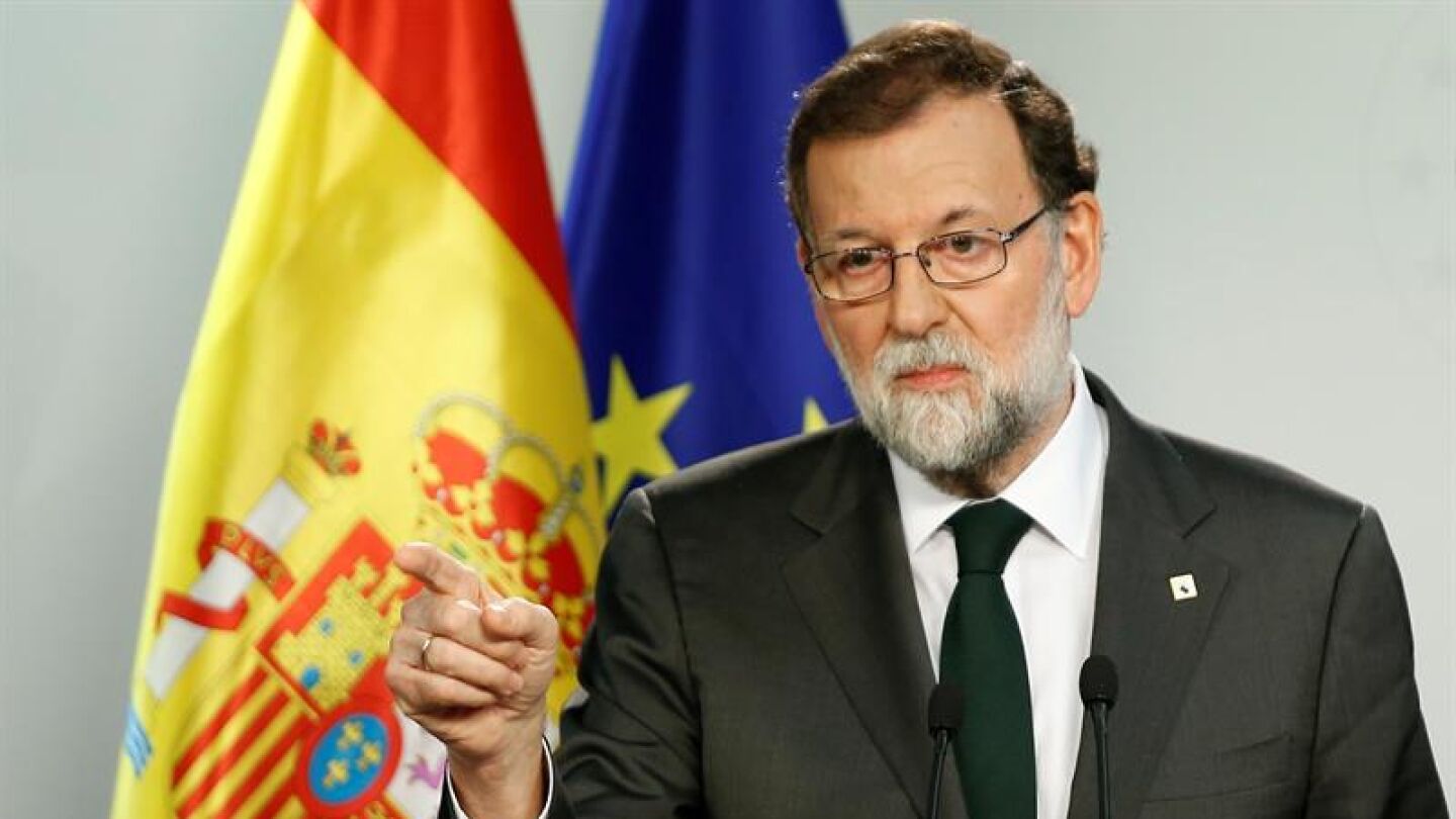 El presidente del gobierno espa&ntilde;ol, Mariano Rajoy