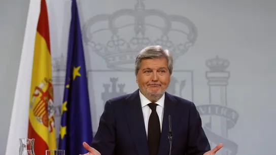 El portavoz del Gobierno, Íñigo Ménez de Vigo El portavoz del Gobierno, Íñigo Ménez de Vigo