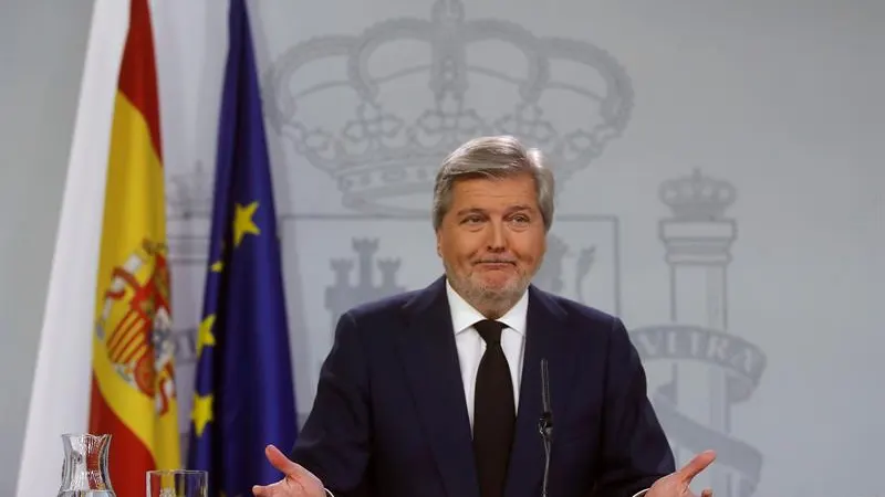 El portavoz del Gobierno, Íñigo Ménez de Vigo El portavoz del Gobierno, Íñigo Ménez de Vigo