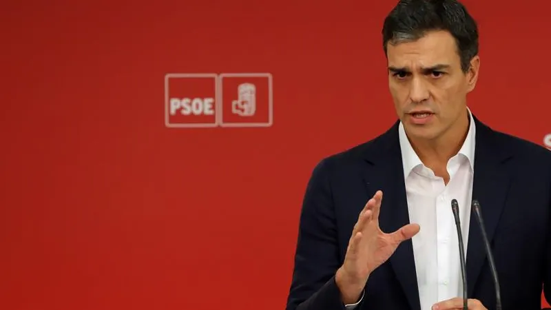 El secretario general del PSOE, Pedro Sánchez