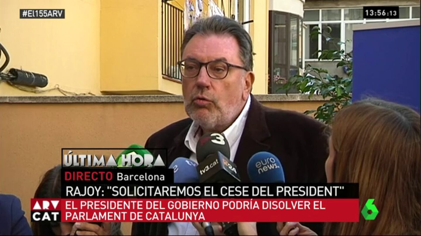 Josep Llu&iacute;s Cleries, portavoz del PDeCat en el Senado