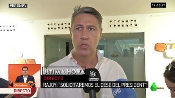 Xavier García Albiol: "Las decisiones que ha adoptado el Gobierno son valientes pero adecuadas y acertadas"