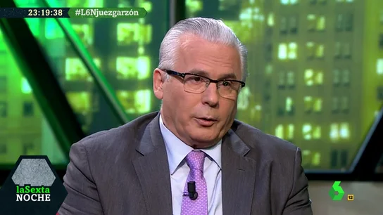 El juez Baltasar Garzón El juez Baltasar Garzón