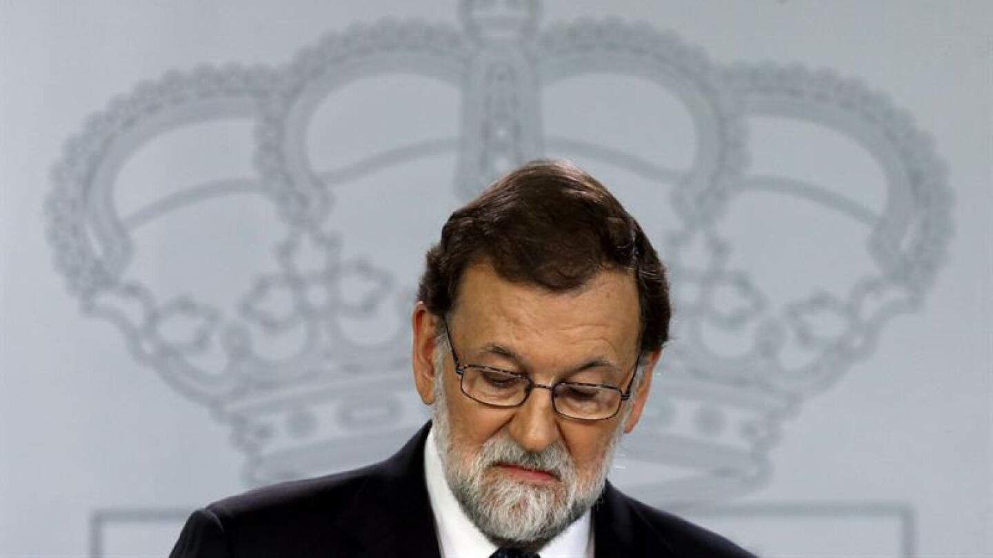 El presidente del gobierno Mariano Rajoy compareci&oacute; para explicar la aplicaci&oacute;n del Art&iacute;culo 155 de la Constituci&oacute;n