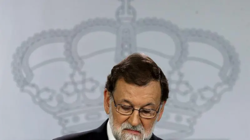 El presidente del gobierno Mariano Rajoy compareció para explicar la aplicación del Artículo 155 de la Constitución