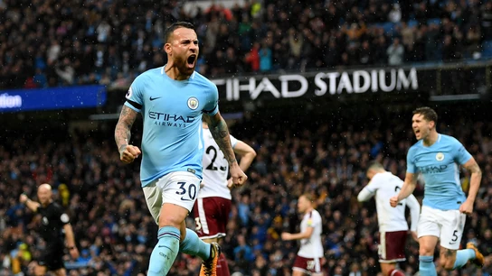 Otamendi celebra su gol ante el Burnley Otamendi celebra su gol ante el Burnley