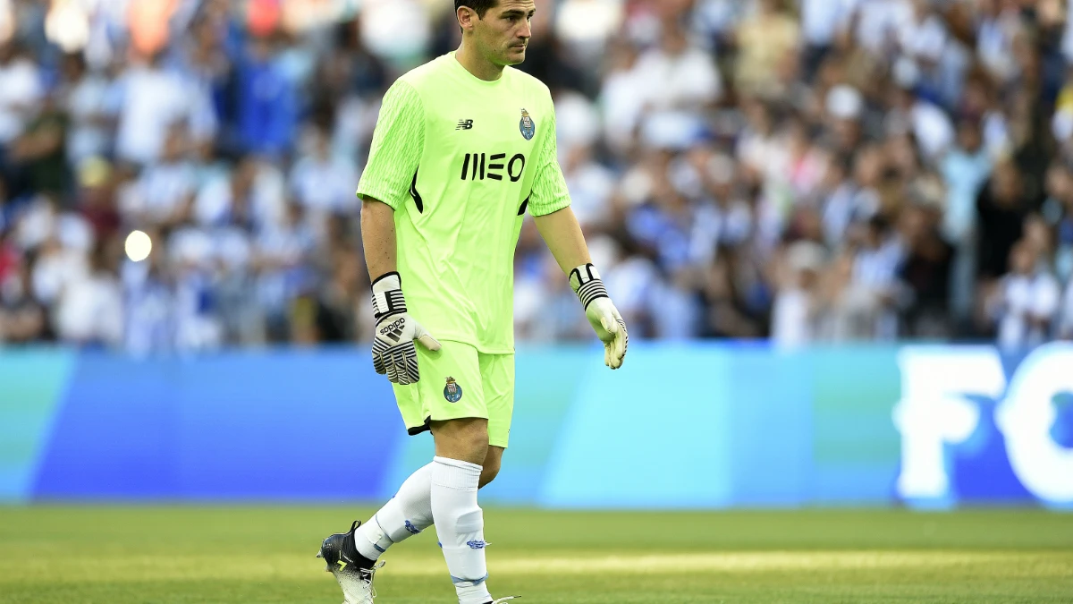 Iker Casillas, con el Oporto