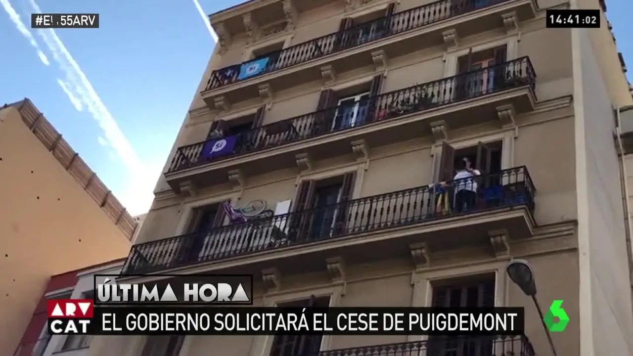 Caceroladas en Barcelona por la aplicación del 155