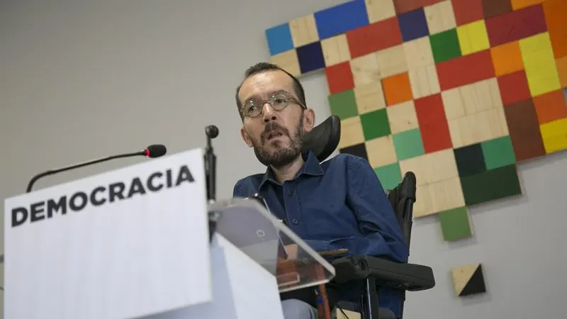 El secretario de Organización de Podemos, Pablo Echenique