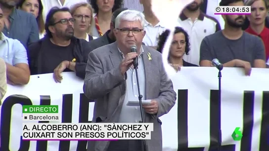 El vicepresidente de ANC Agusti Alcoberro El vicepresidente de ANC Agusti Alcoberro