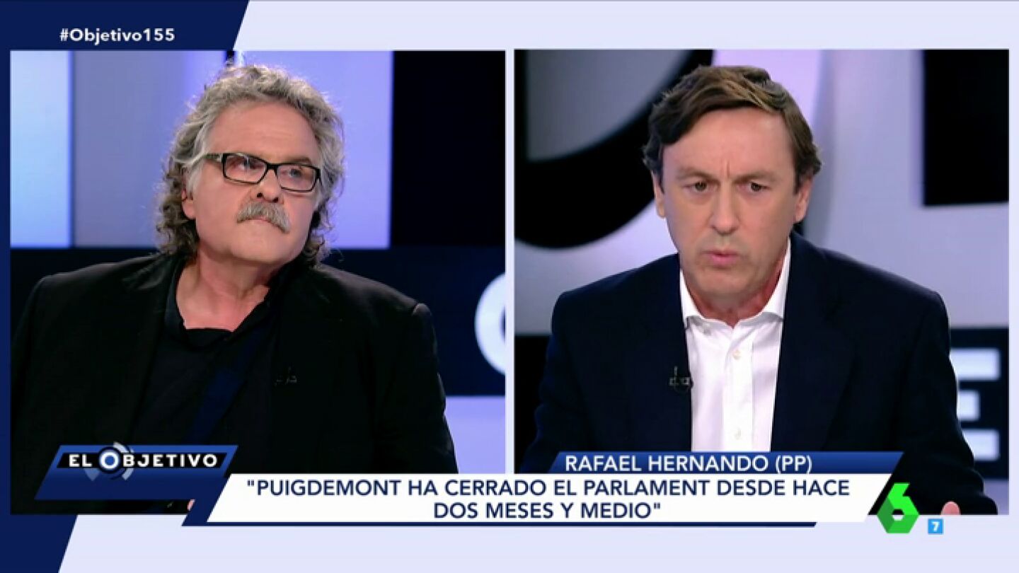 Joan Tard&aacute; y Rafael Hernando