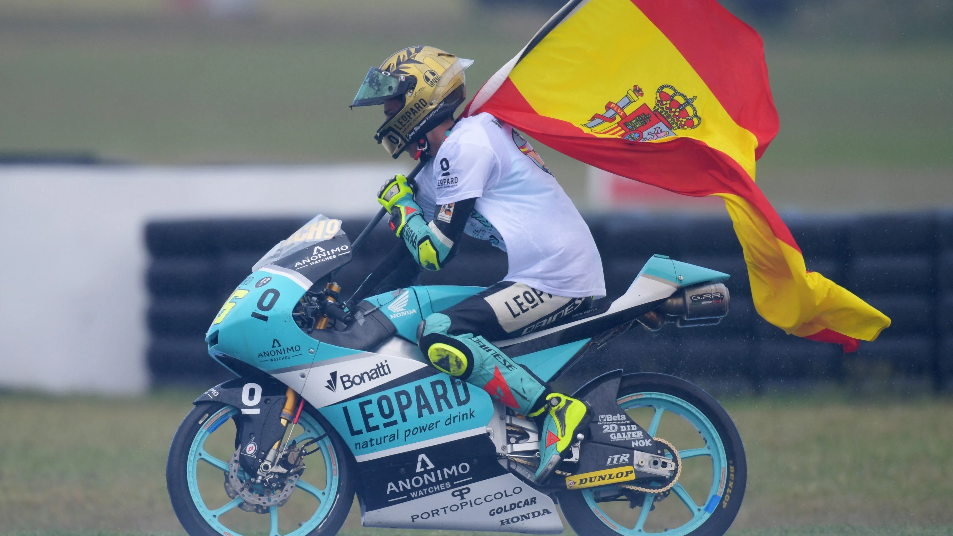 Joan Mir, campeón del mundo de Moto3