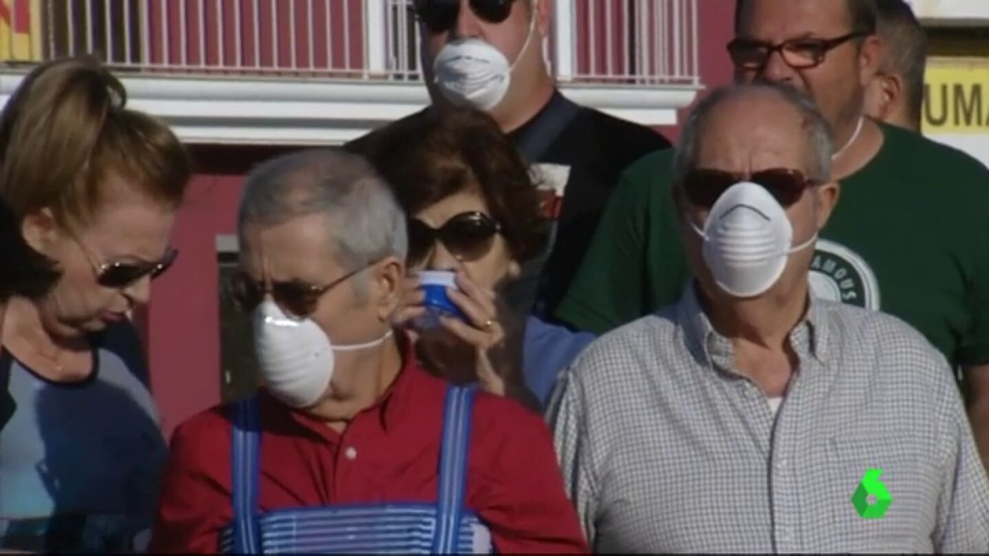 Protesta de los vecinos de Coria del R&iacute;o