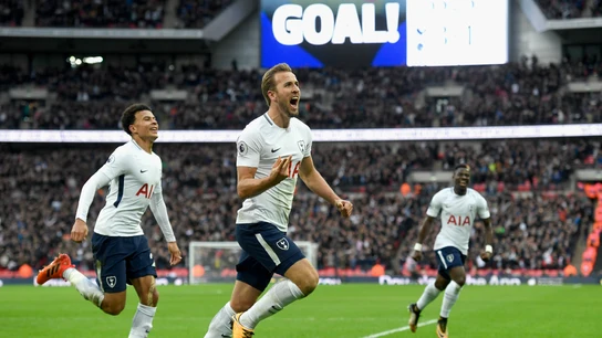 Harry Kane celebra un gol con el Tottenham Harry Kane celebra un gol con el Tottenham
