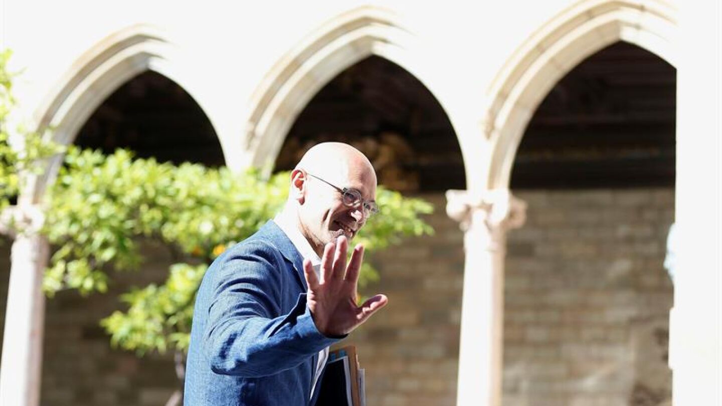 El conseller de Asuntos Exteriores, Ra&uuml;l Romeva