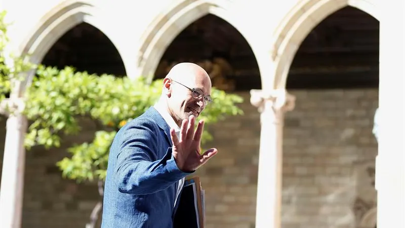 El conseller de Asuntos Exteriores, Raül Romeva El conseller de Asuntos Exteriores, Raül Romeva