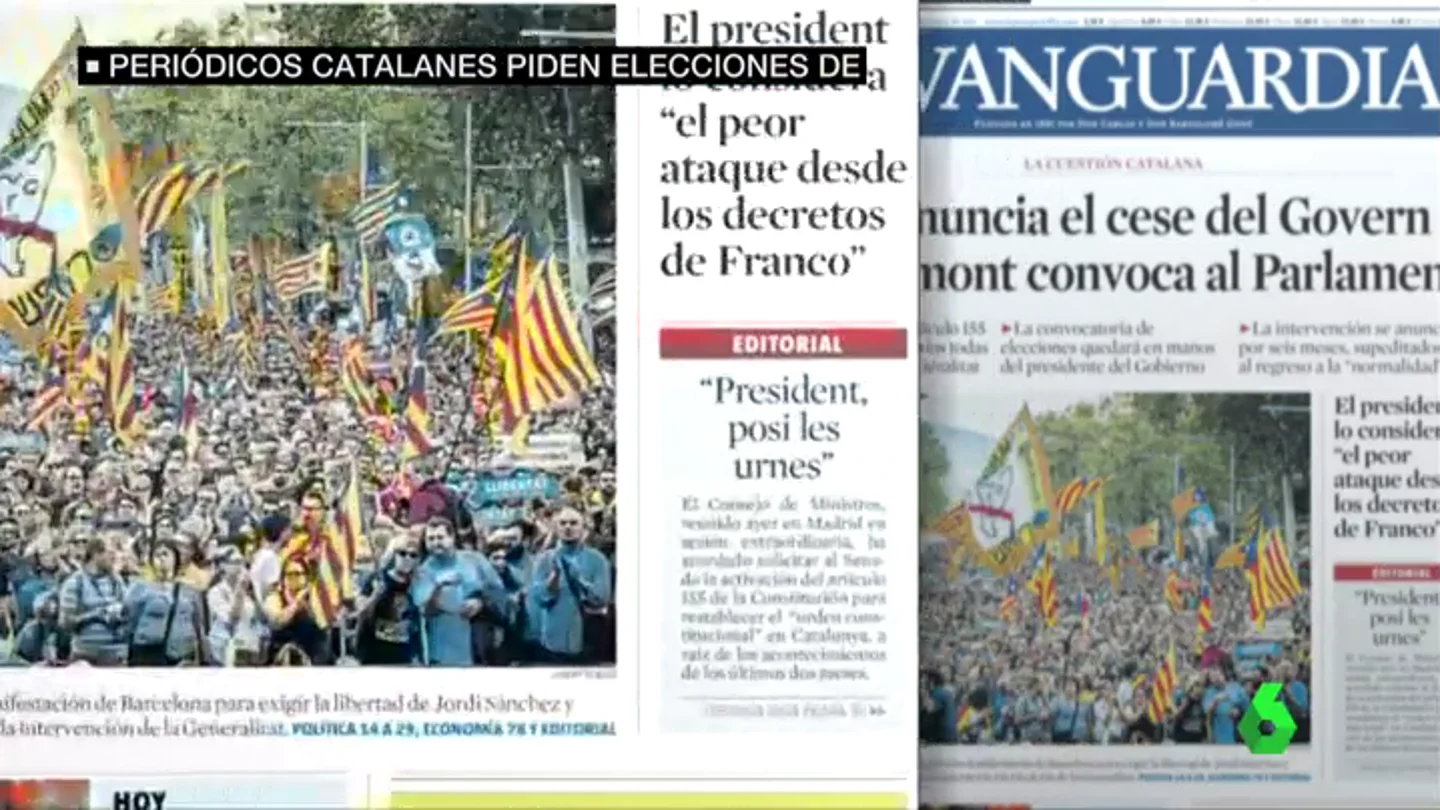 medios piden elecciones medios piden elecciones