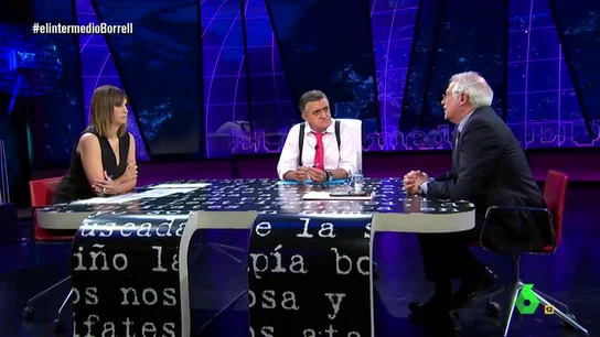 Josep Borrell en El Intermedio Josep Borrell en El Intermedio