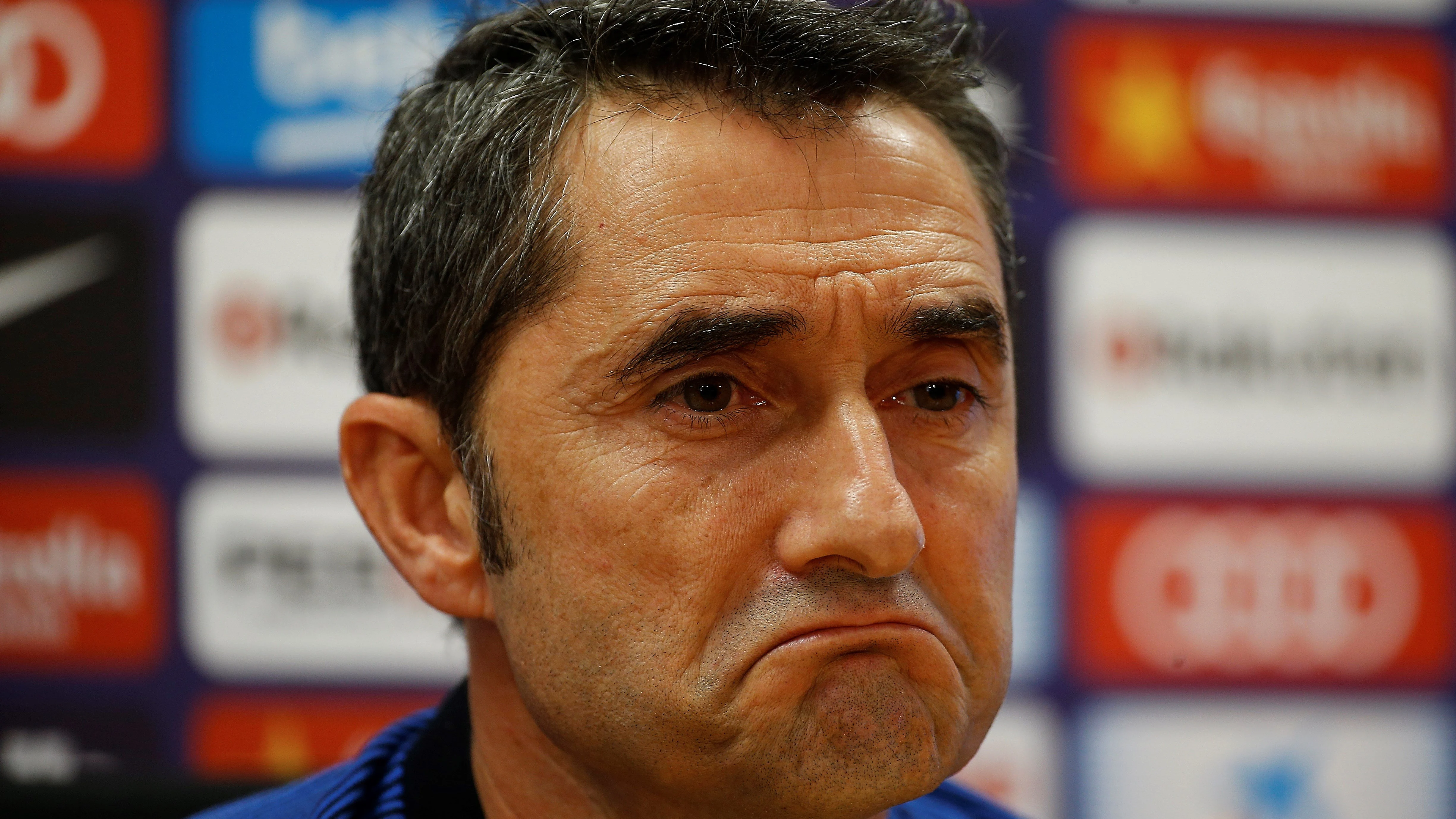 Valverde en rueda de prensa Valverde en rueda de prensa