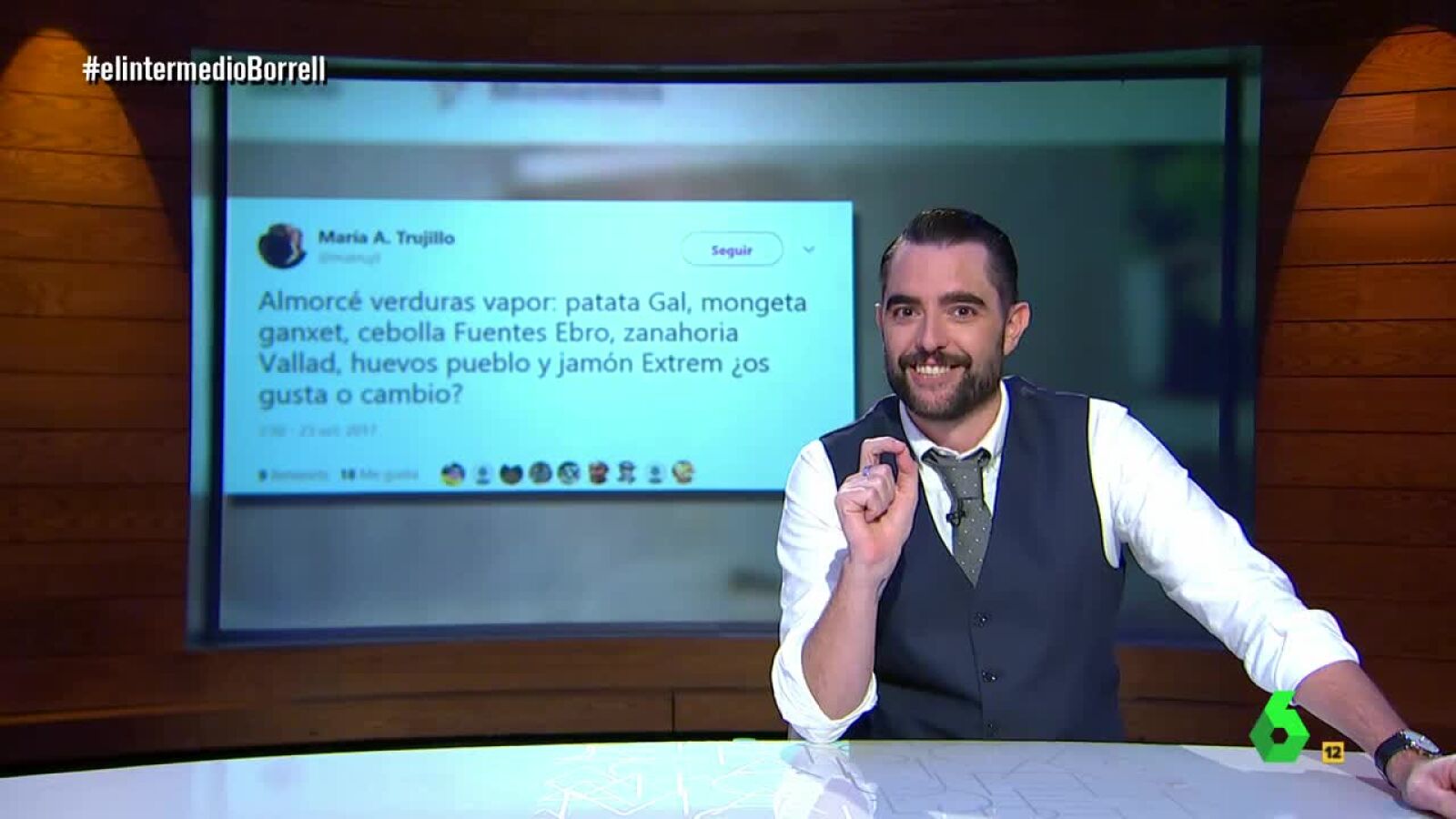 Dani Mateo, en El Intermedio