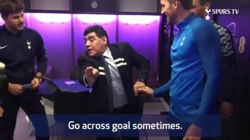 Los consejos de Maradona a Harry Kane para marcar goles