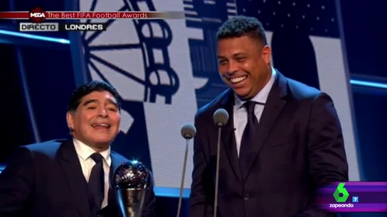 Maradona y Ronaldo Maradona y Ronaldo