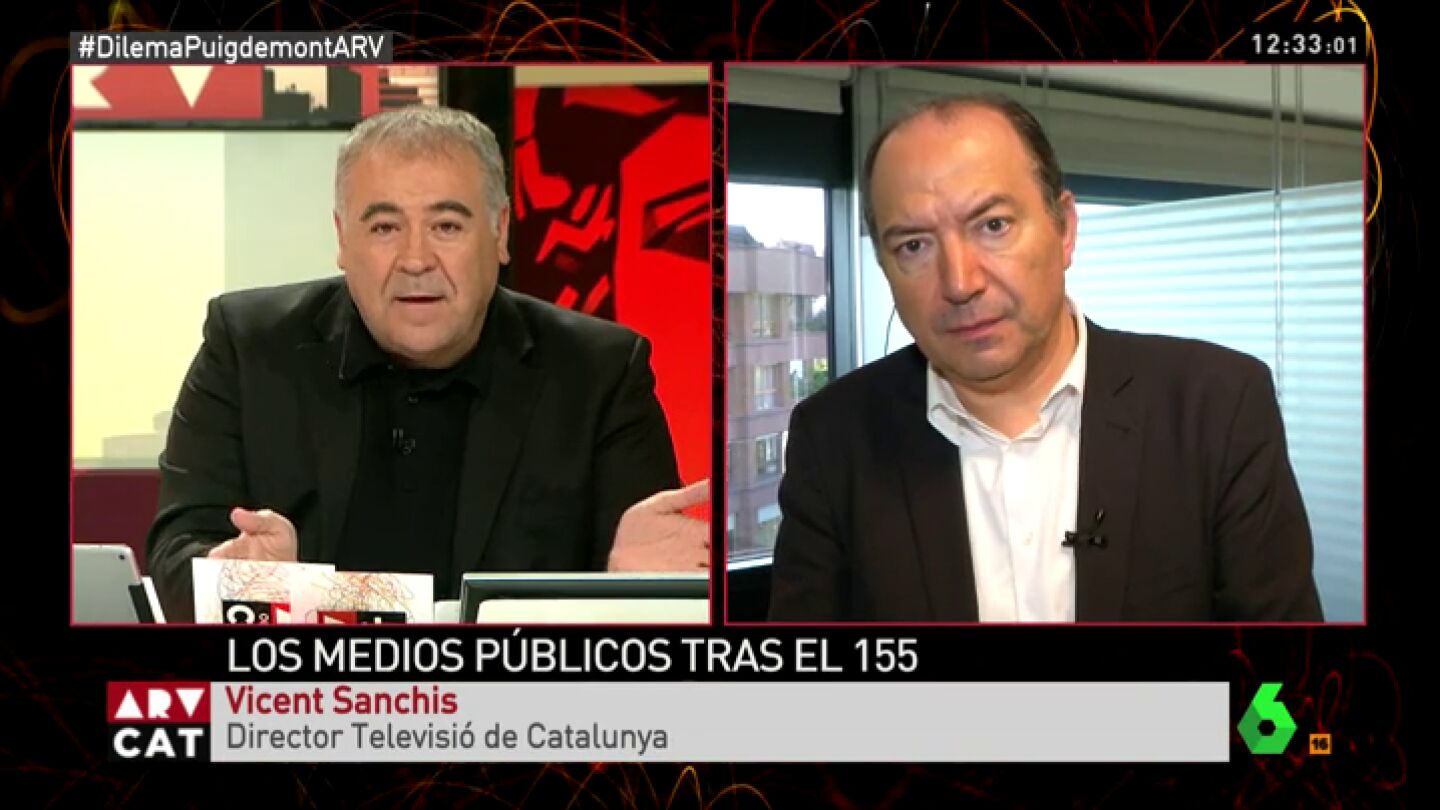 Vicent Sanchis, director de Televisi&oacute; de Catalunya: "TV3 no tiene l&iacute;nea editorial"