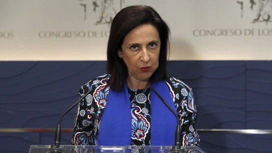 La portavoz socialista, Margarita Robles La portavoz socialista, Margarita Robles
