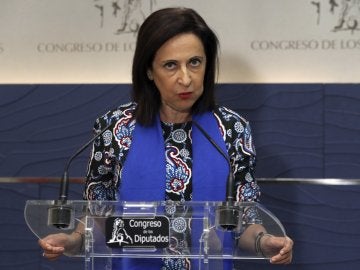 La portavoz socialista, Margarita Robles La portavoz socialista, Margarita Robles