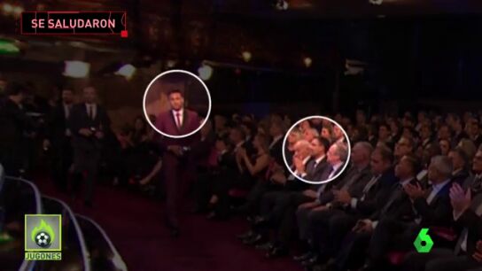 ¿Se saludaron Neymar y Bartomeu?