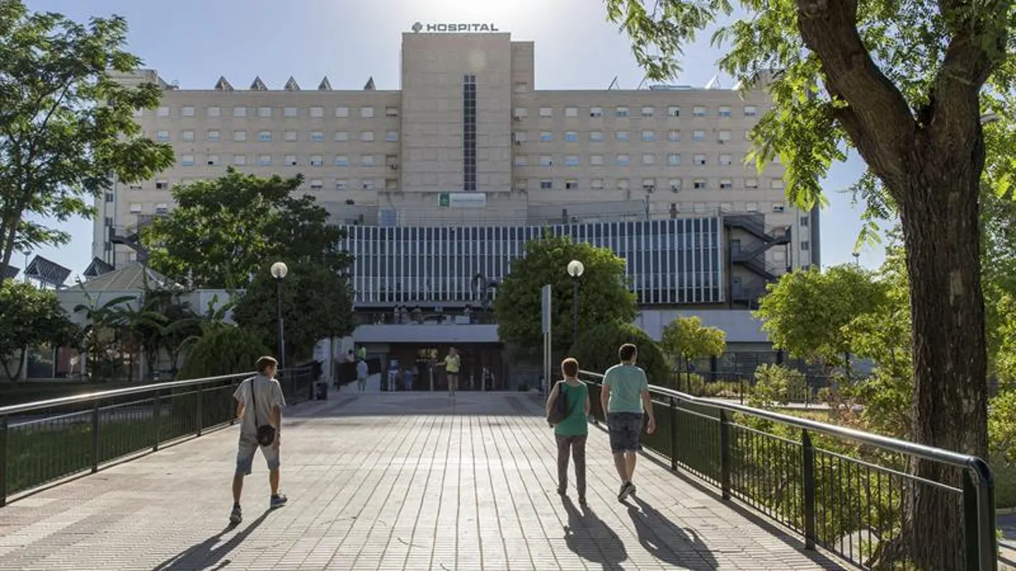 Vista general del Hospital Universitario de Valme en Sevilla Vista general del Hospital Universitario de Valme en Sevilla