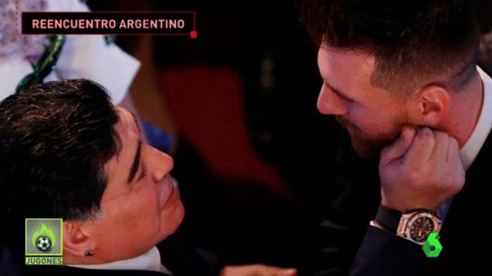 &iquest;A qui&eacute;n quer&iacute;a dar el premio Maradona?