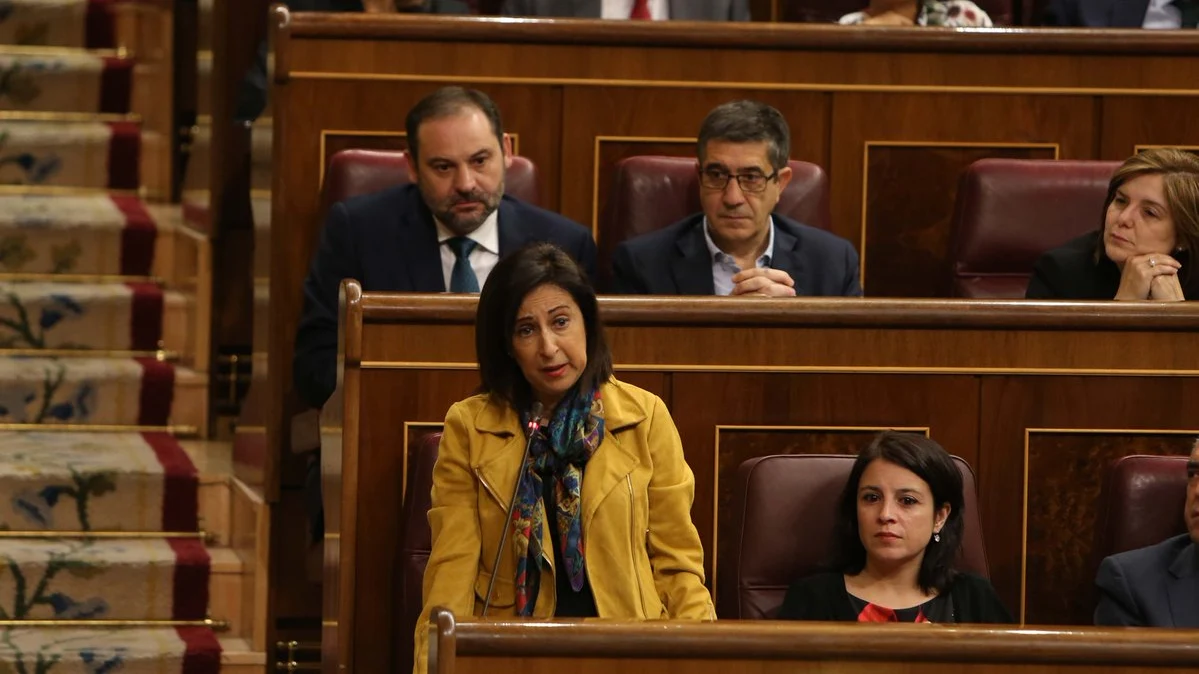 Margarita Robles, portavoz del PSOE en el Congreso