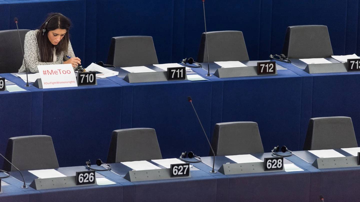La miembro del Parlamento Europeo Pina Picierno, del grupo Alianza Progresista de Socialistas y Demócratas La miembro del Parlamento Europeo Pina Picierno, del grupo Alianza Progresista de Socialistas y Demócratas