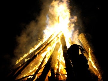 Una hoguera Una hoguera
