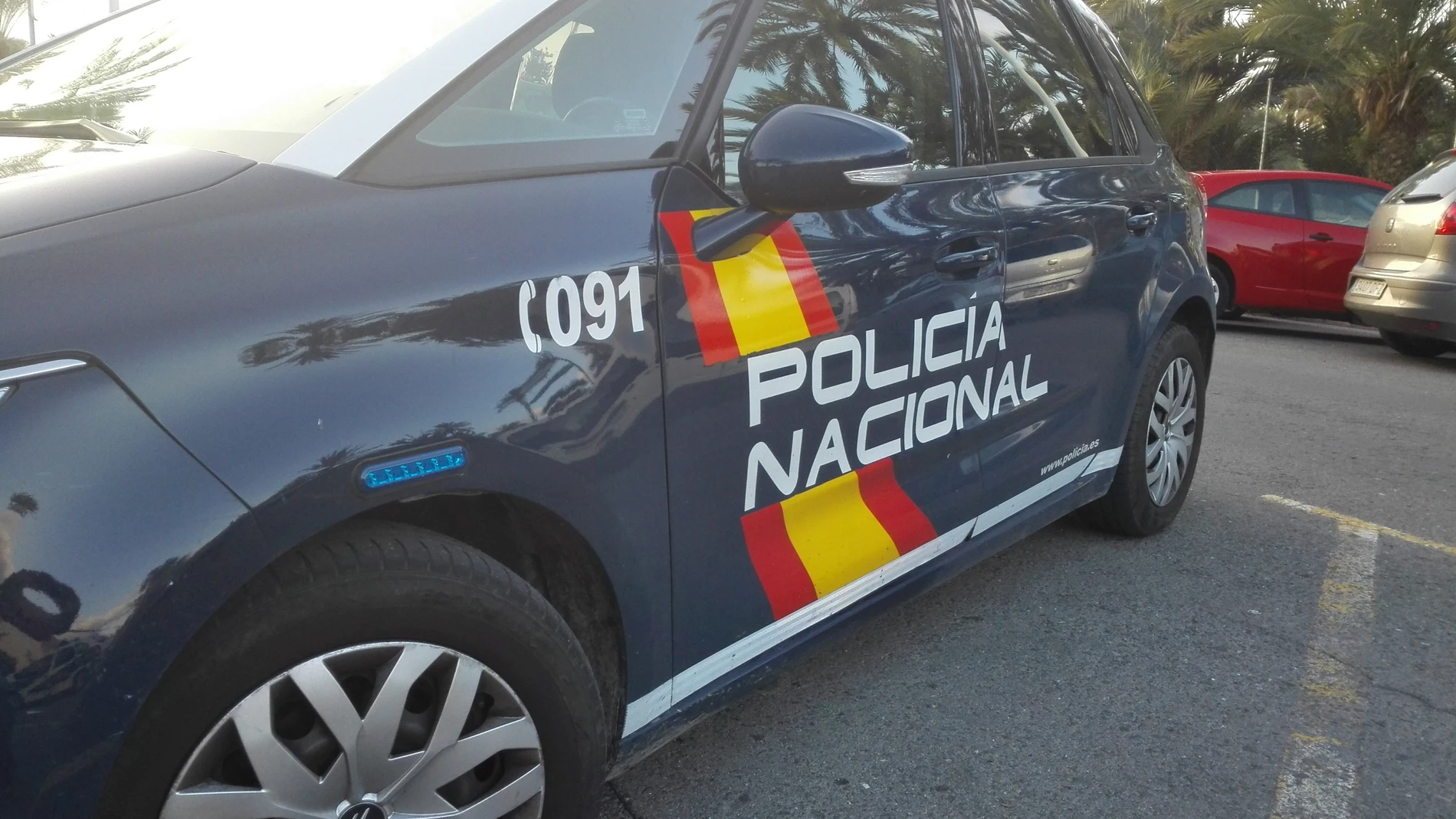 Vehículo de la Policía Nacional