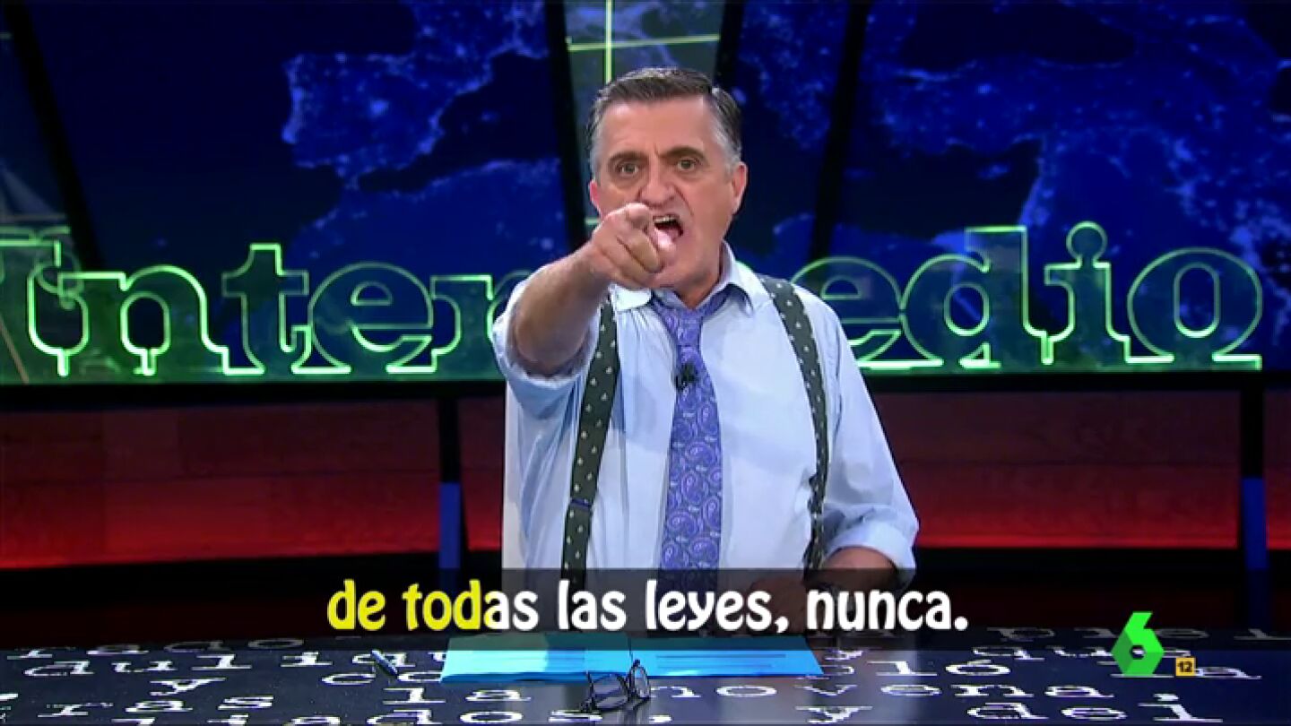 Wyoming cantando en El Intermedio